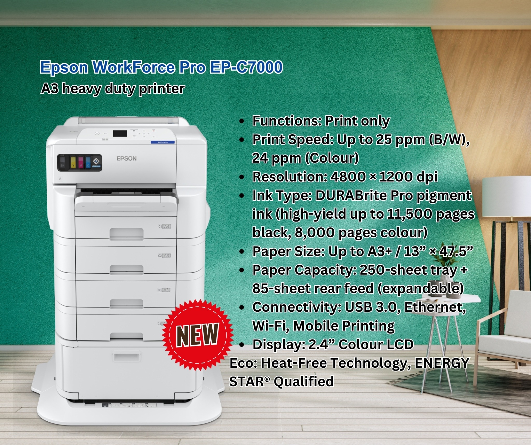 Printer World Group Facebook ad from Dec 26, 2025