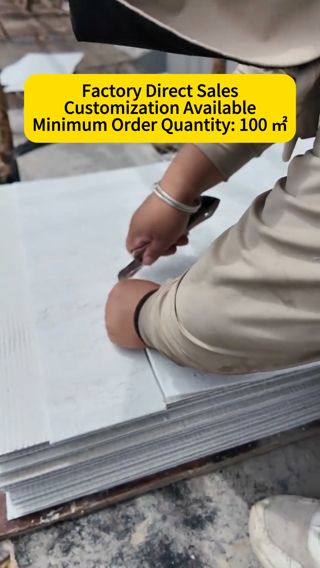 Huanxing mortar manufacturer Facebook ad: Flexible Stone Veneer | Lightweight, Bendable & Realistic