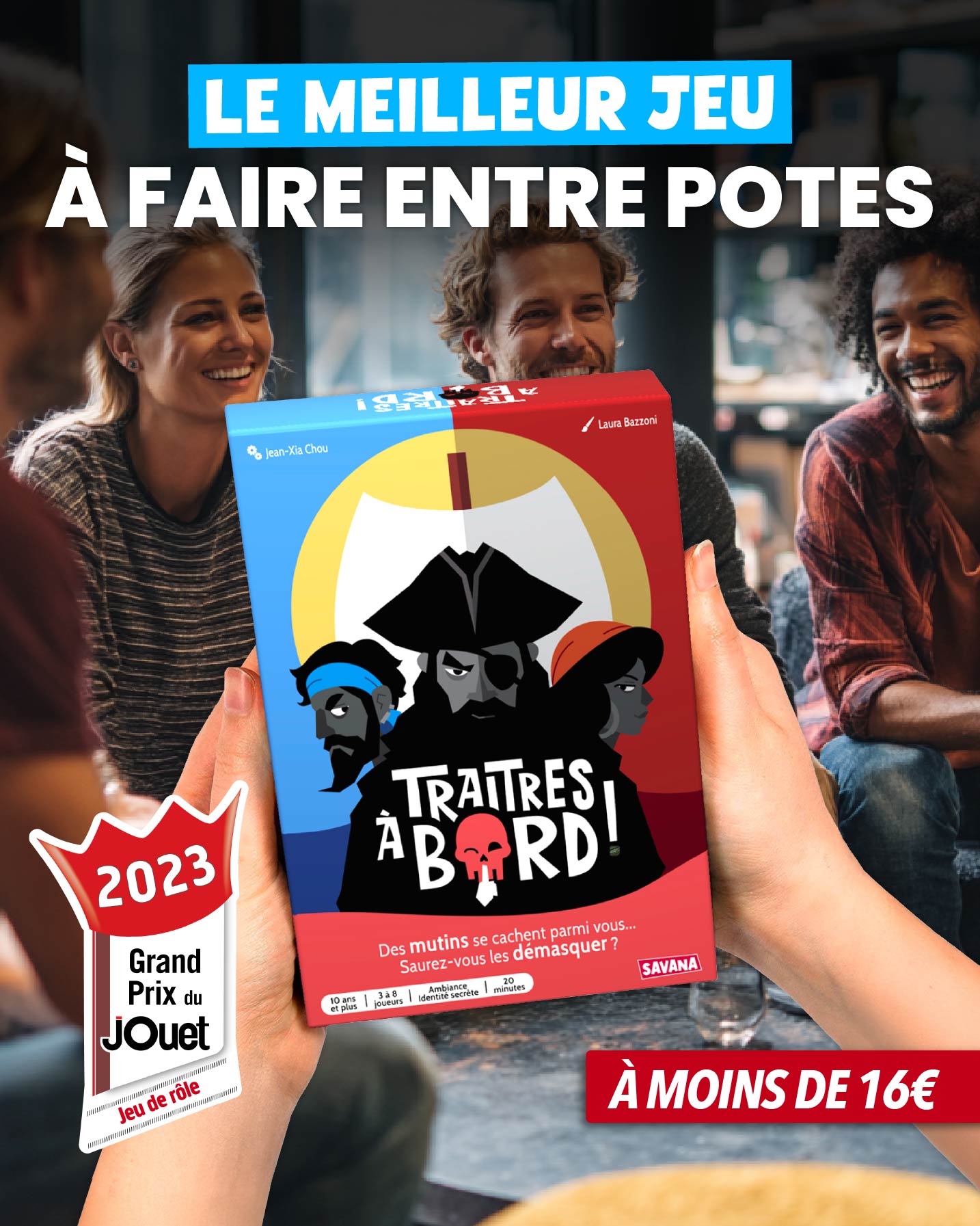 Traitres à Bord - Le Jeu Facebook ad from Jul 29, 2026