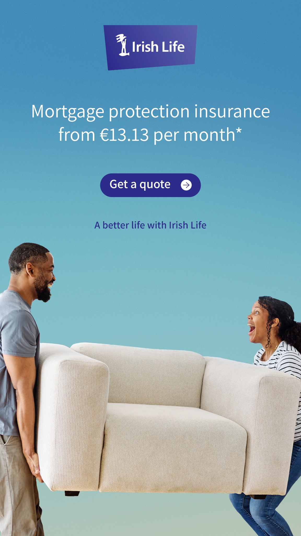 Irish Life Facebook ad from Jan 5, 2026