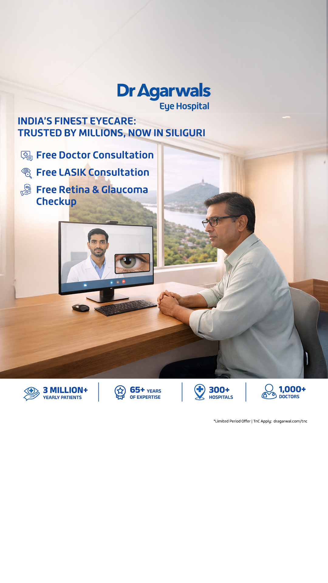 Dr. Agarwal's Eye Hospital Facebook ad
