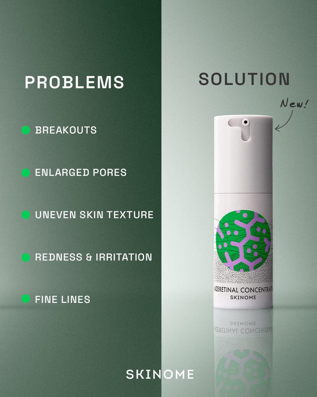 Skinome Facebook ad