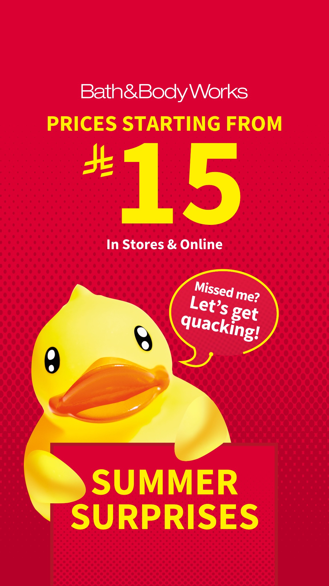 Bath & Body Works Arabia Facebook ad