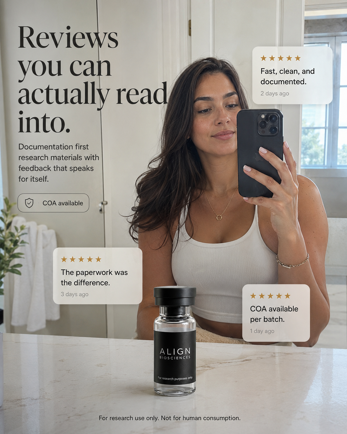 Align BioSciences Facebook ad