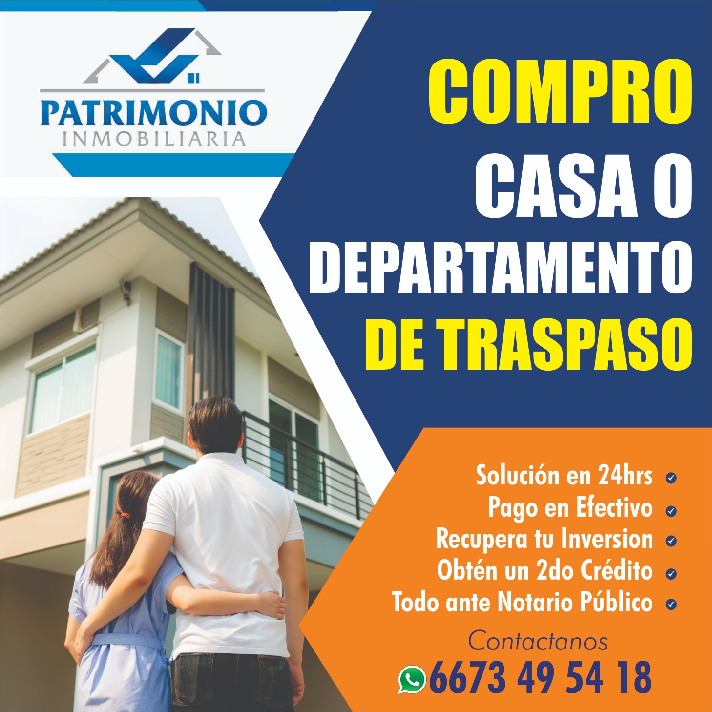 Bienes Raices Jesus Facebook ad: Contacta a tu asesor CERTIFICADO!