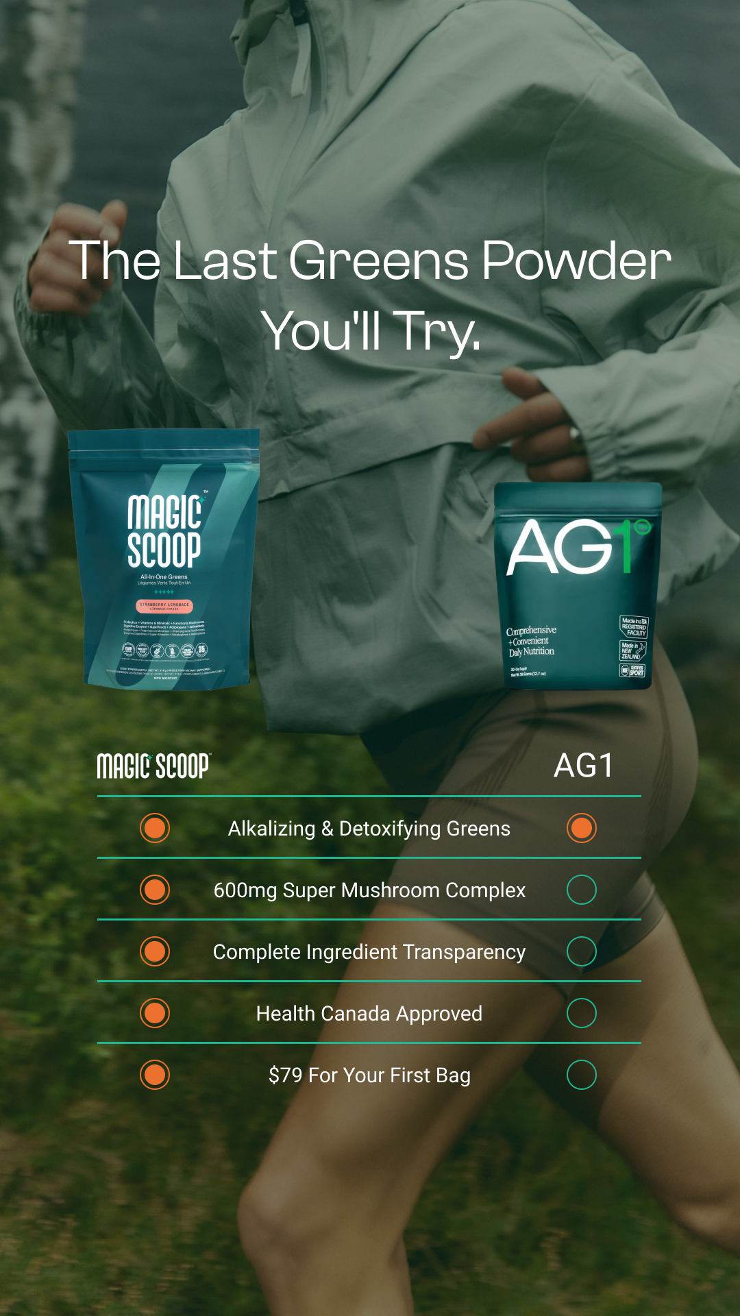 Magic Scoop Facebook ad