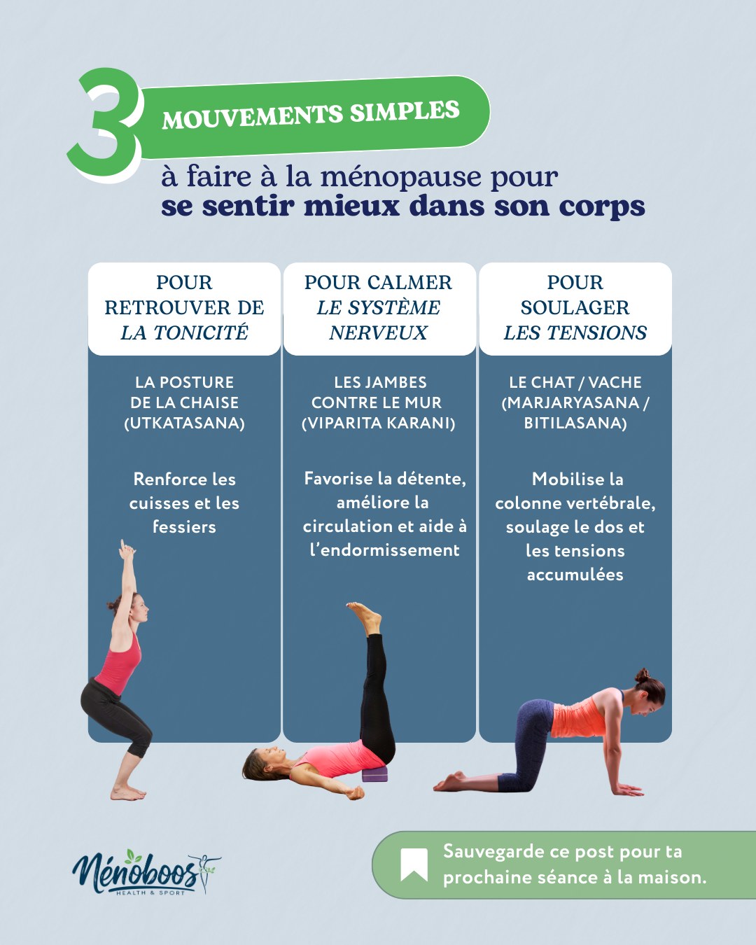 Programme Menoboost +sport Nutrition Gestion Du Stress Facebook ad: À la ménopause, ton corps n’a pas besoin…