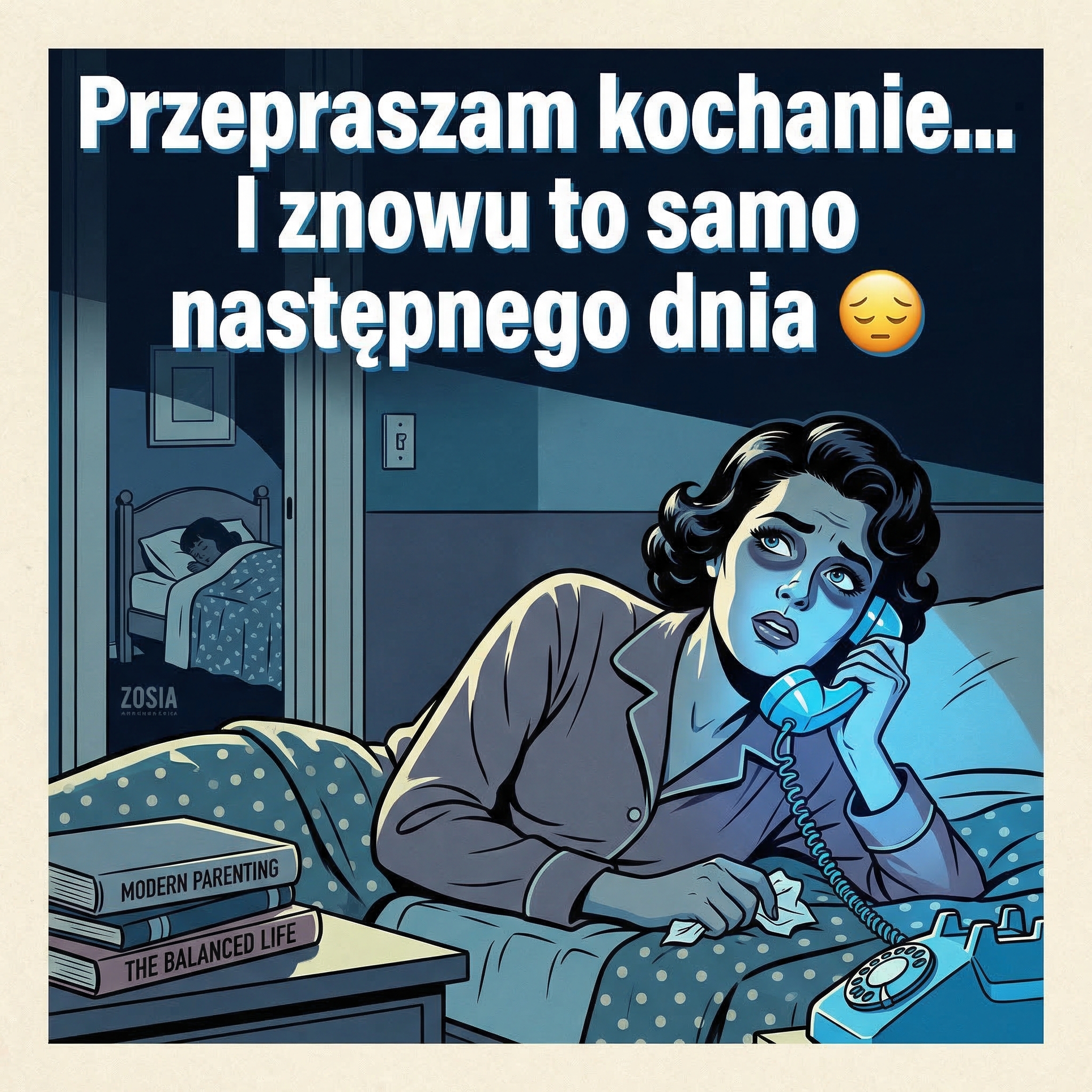 Między nami Facebook ad