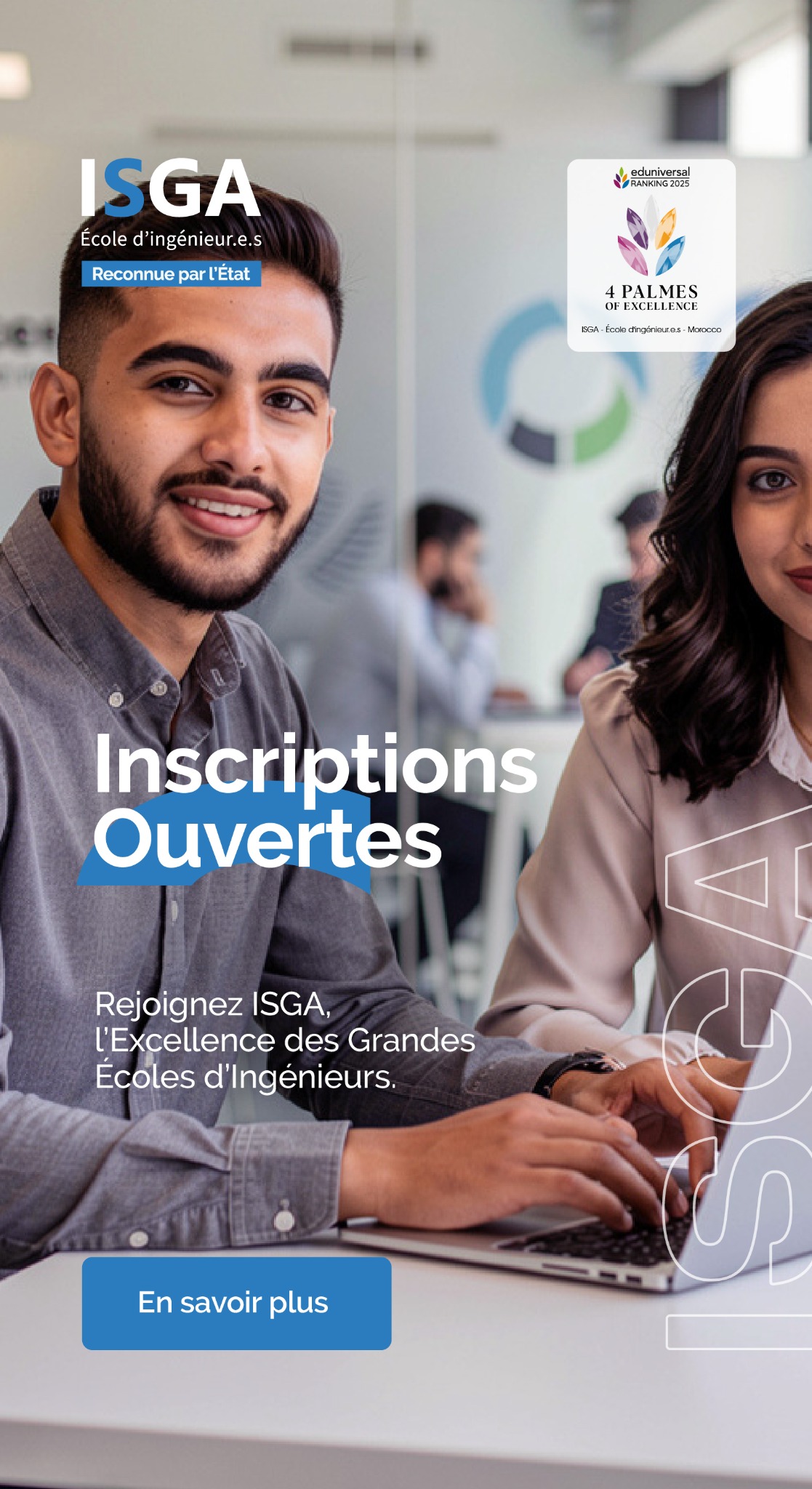 Groupe ISGA Facebook ad