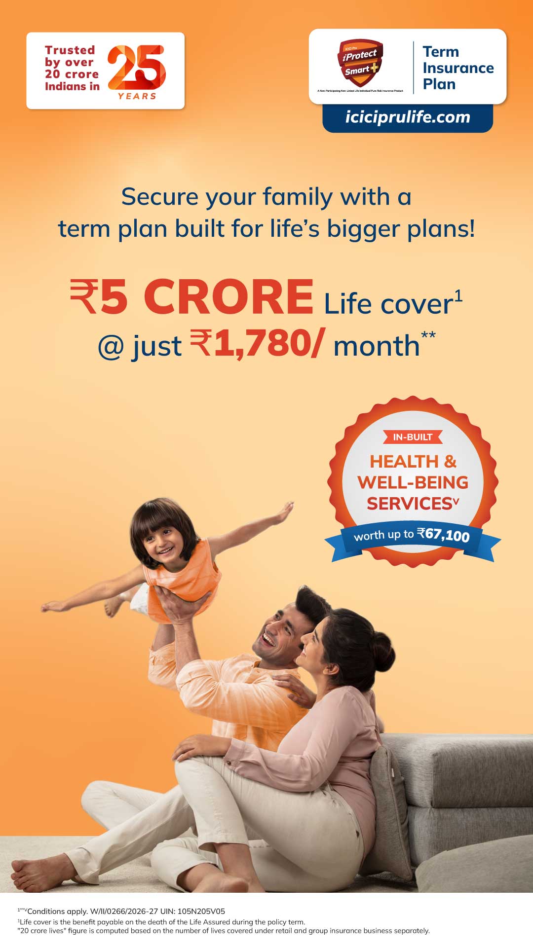 ICICI Prudential Life Insurance Facebook ad