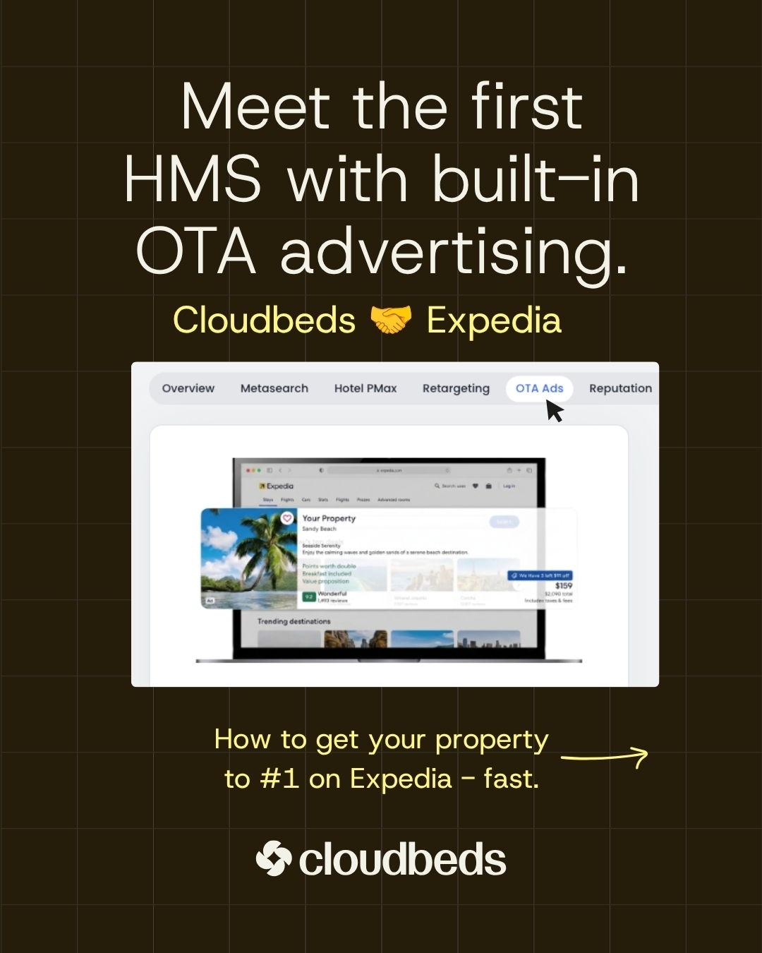 Cloudbeds Facebook ad