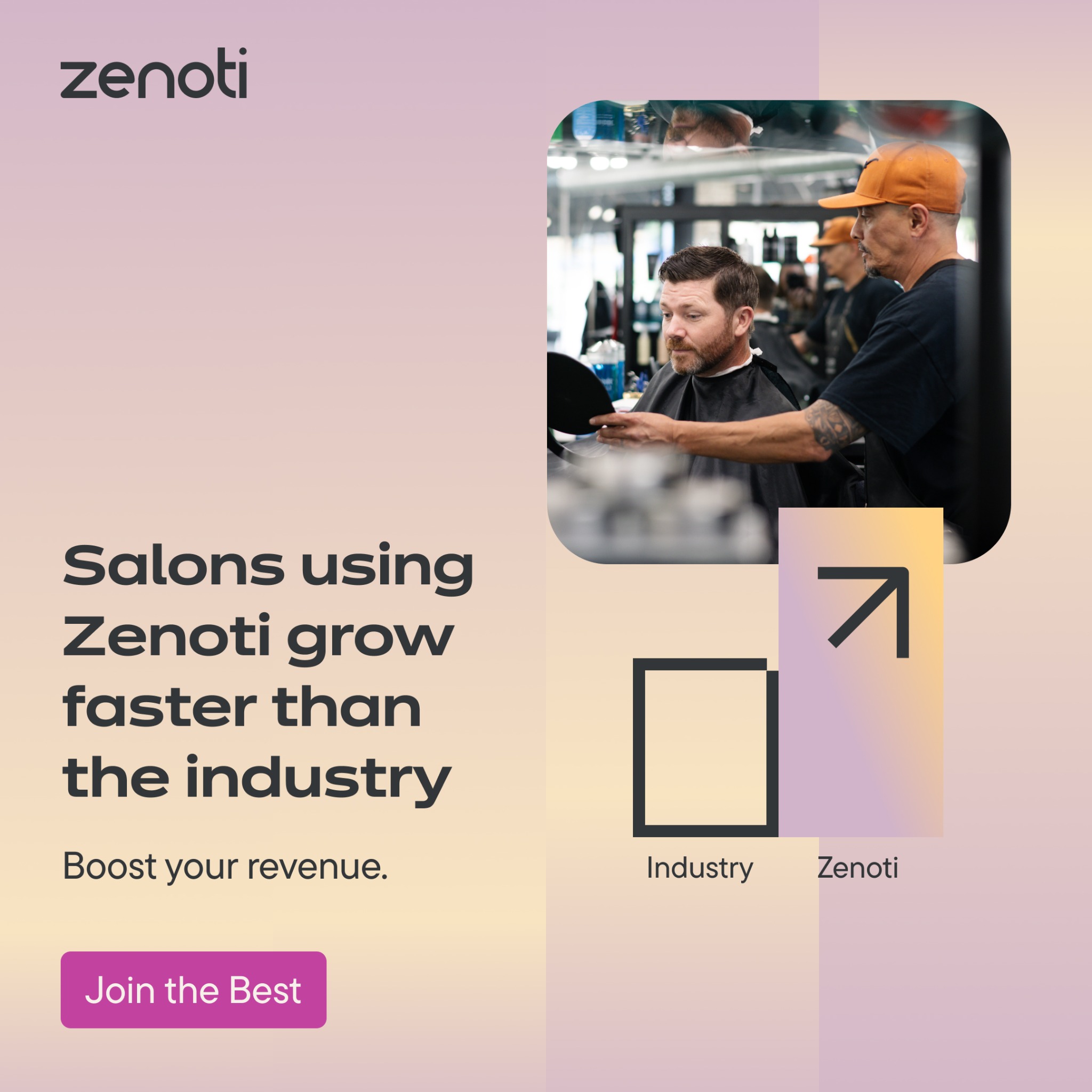 Zenoti Facebook ad