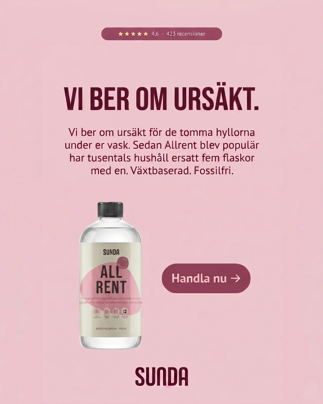 Sunda Facebook ad