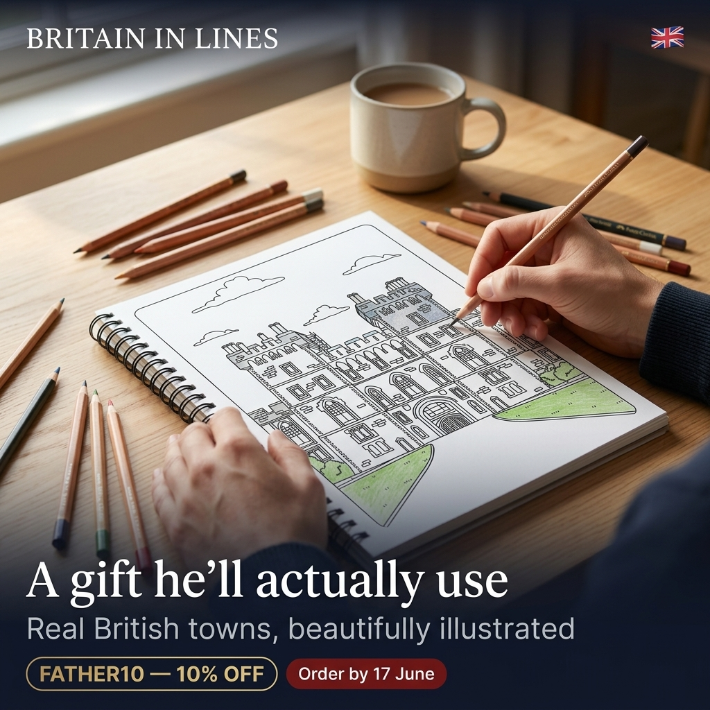 Britain In Lines Facebook ad