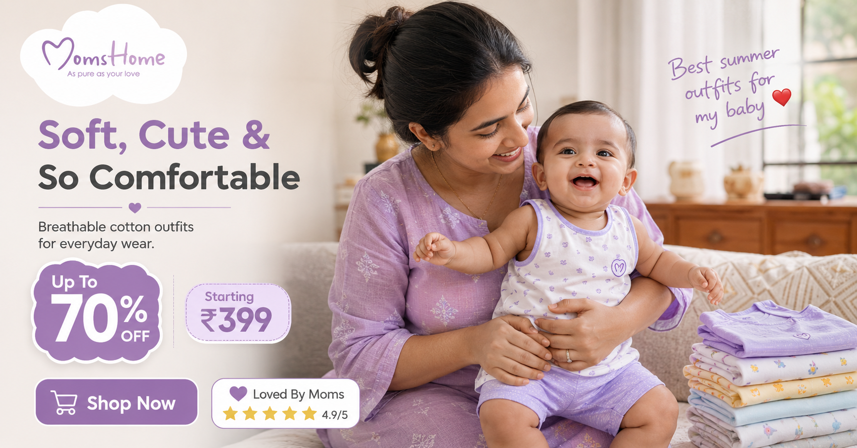 MomshomeOrganic Facebook ad