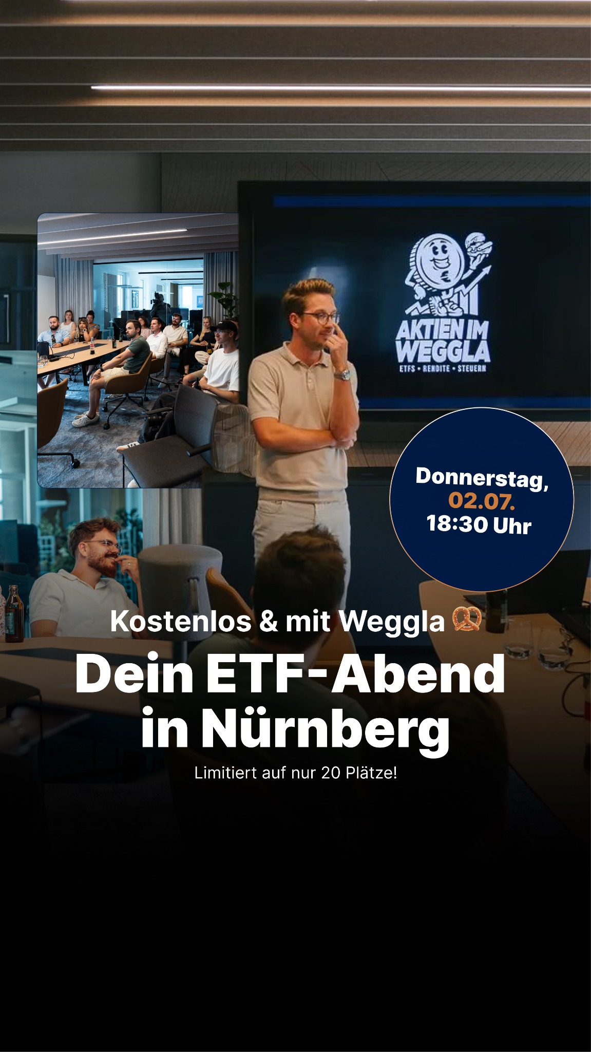 Aktien im Weggla Facebook ad from Jun 24, 2026