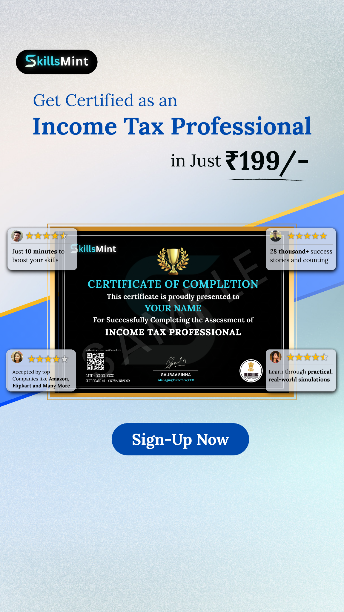 SkillsMint Facebook ad