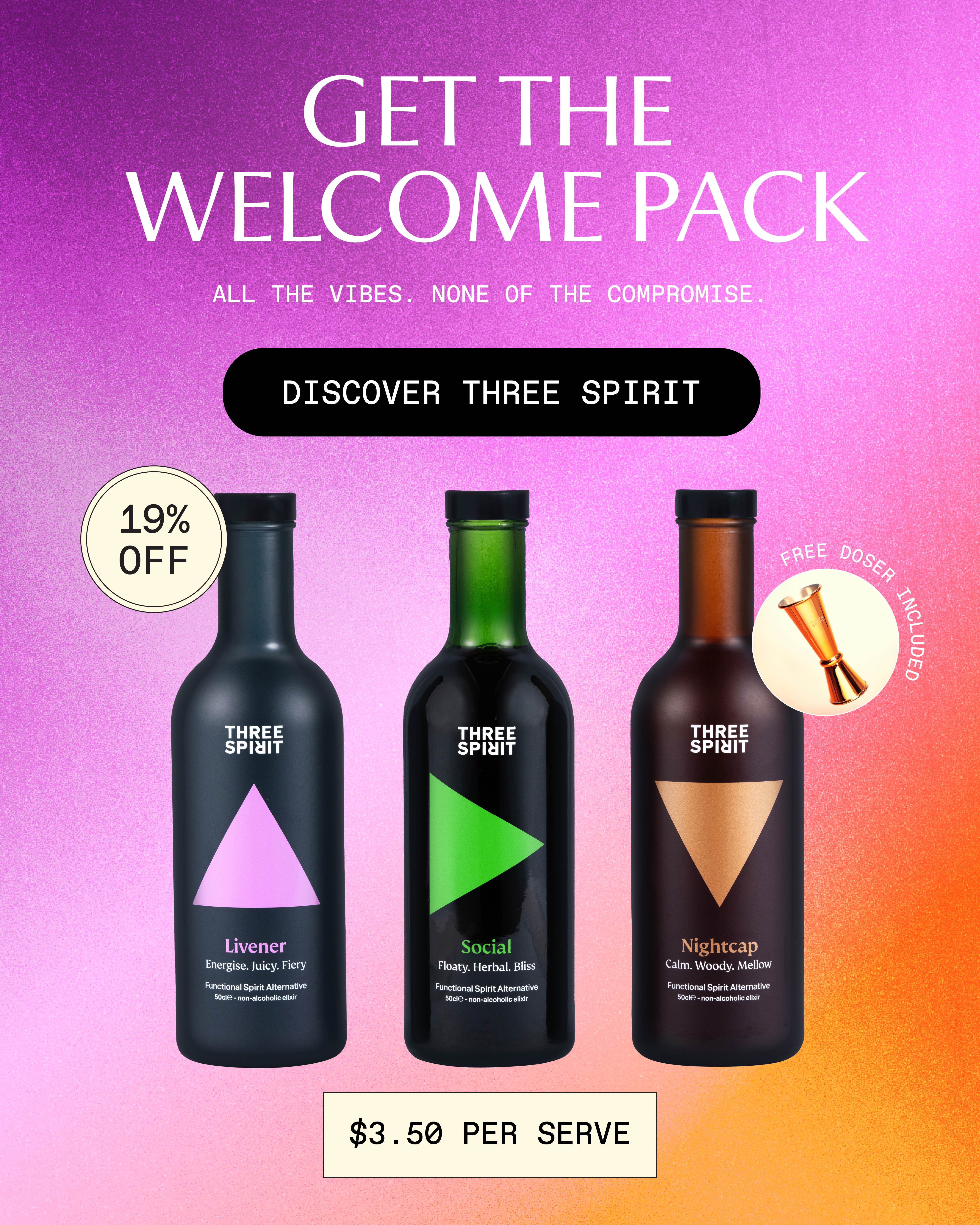 Three Spirit Facebook ad