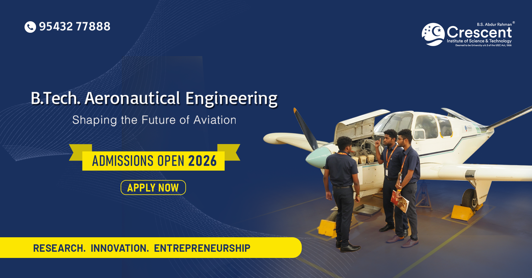 BSA Crescent Institute of Science and Technology Facebook ad