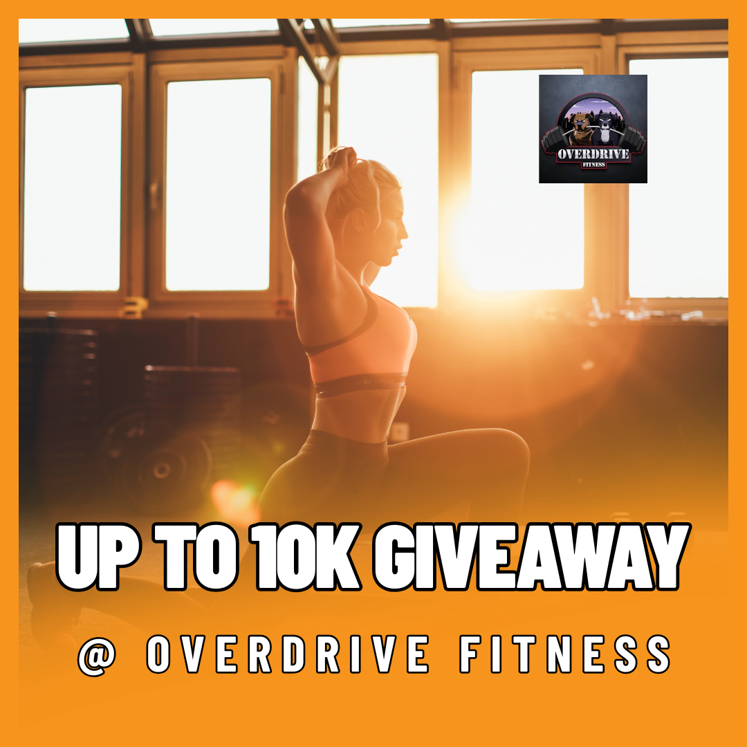 Overdrive Fitness Facebook ad: Enter Now Your Dream Body Could Be FREE!