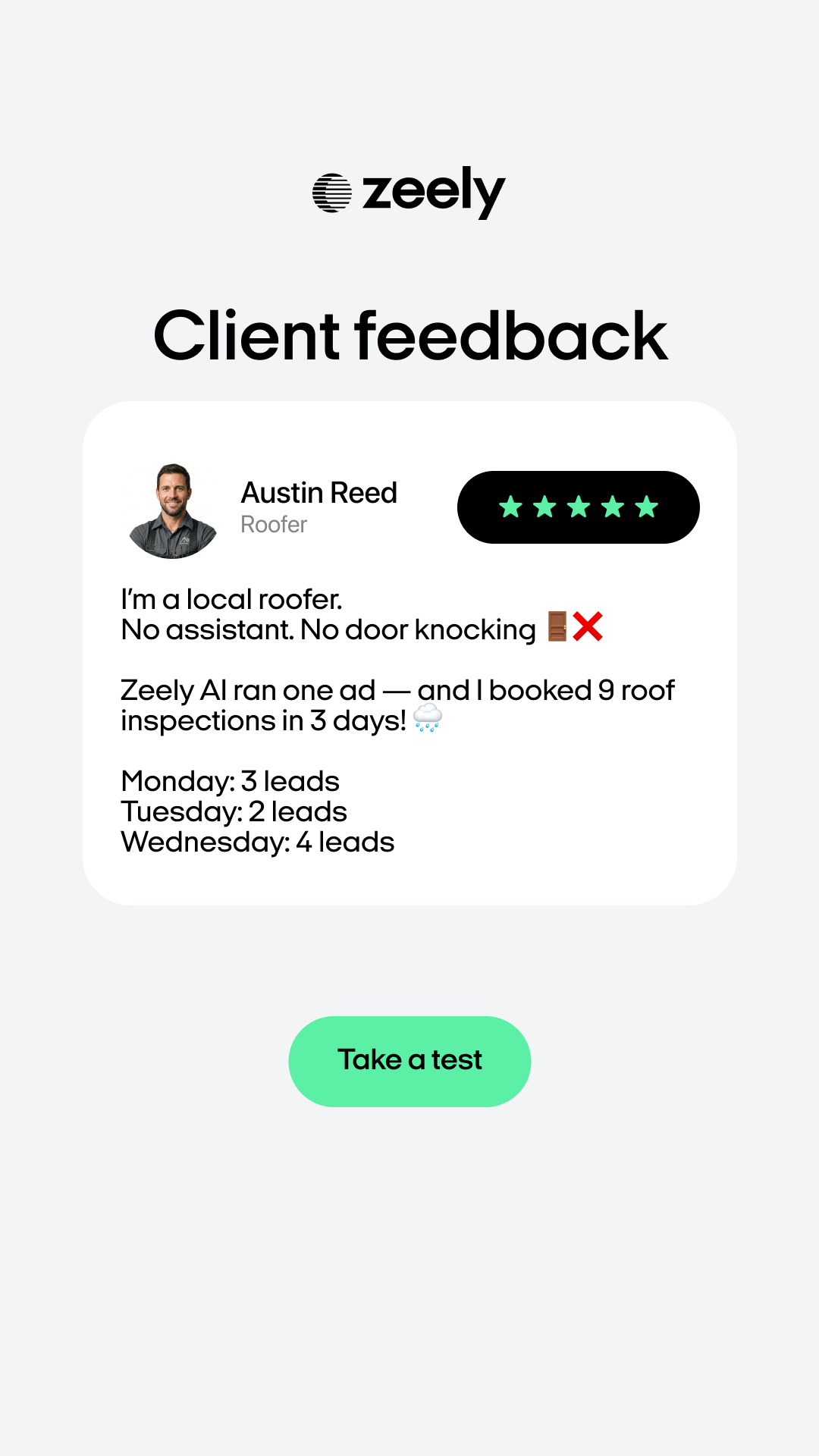Zeely: Grow Sales with AI Facebook ad