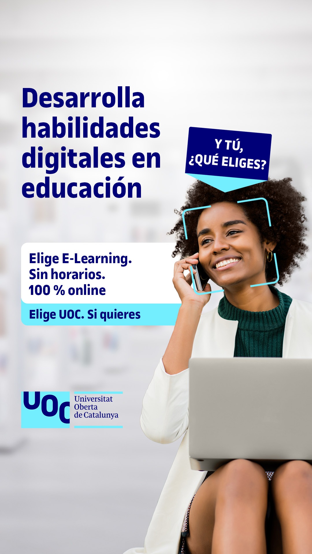 Universitat Oberta de Catalunya (UOC) Facebook ad