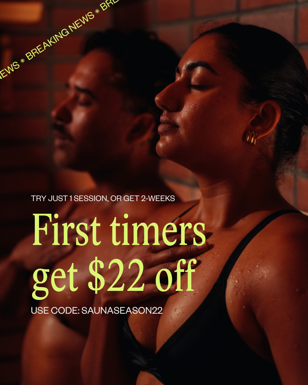 Othership Facebook ad: First time? Get $22 off