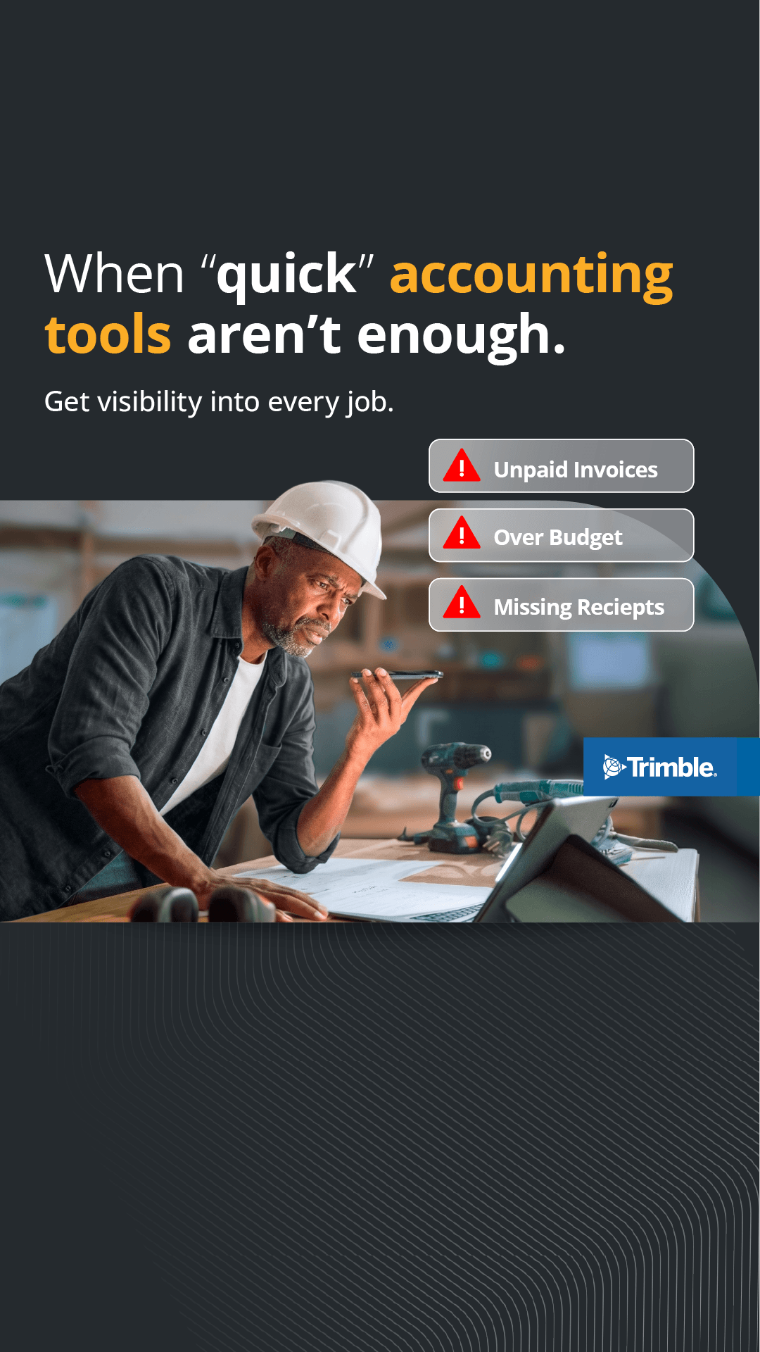 Trimble Construction Facebook ad from Jul 26, 2026