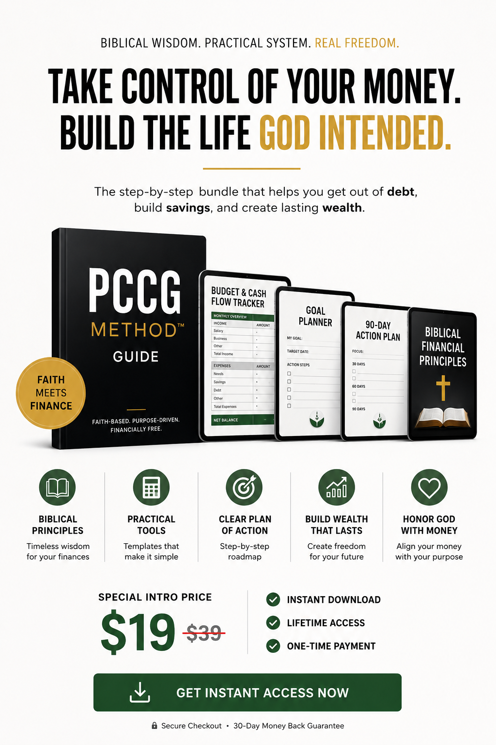 Blessed Beginnings Facebook ad: This Week Only: 20% Off Launch Discount
