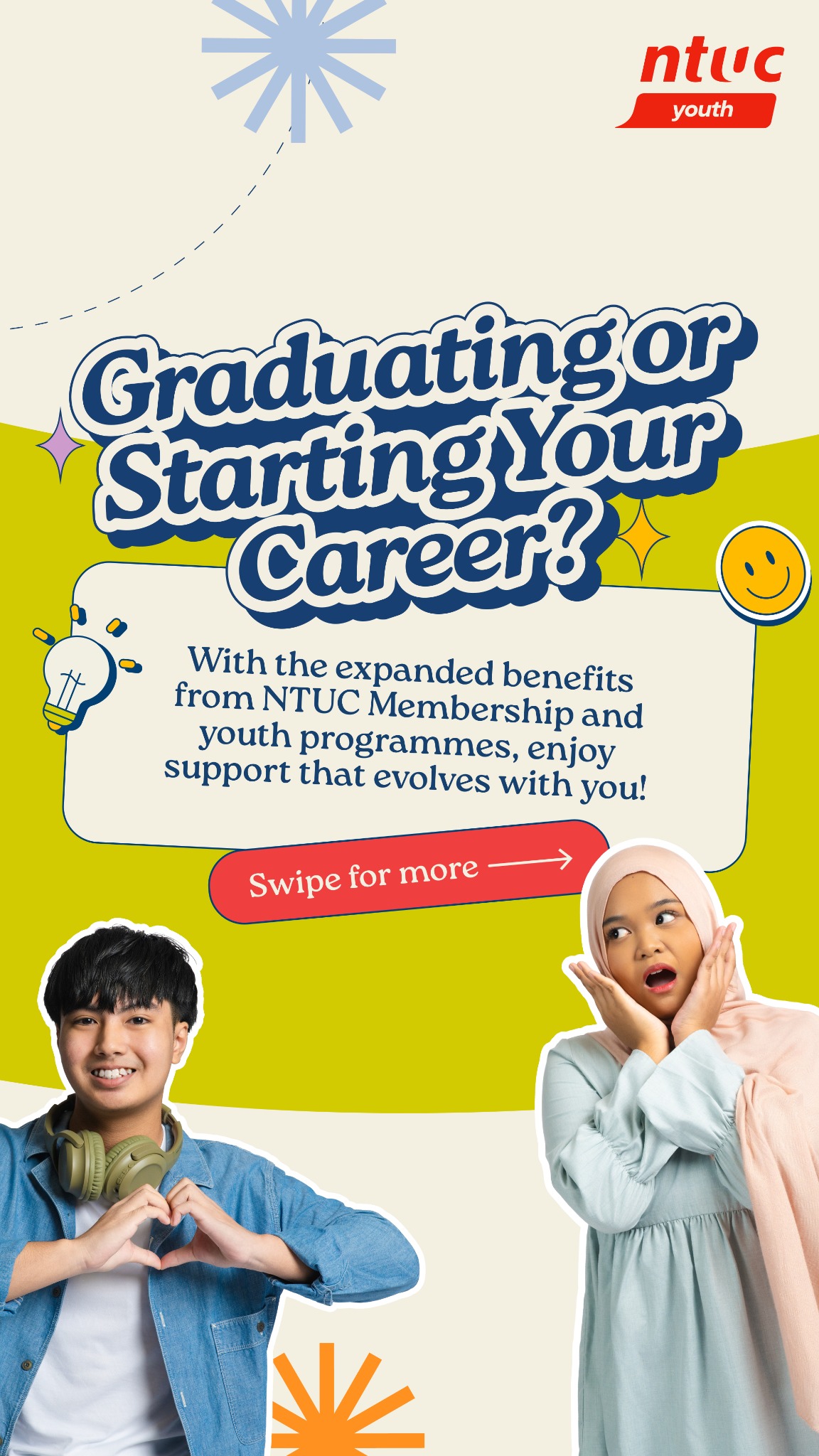 NTUC Youth Facebook ad