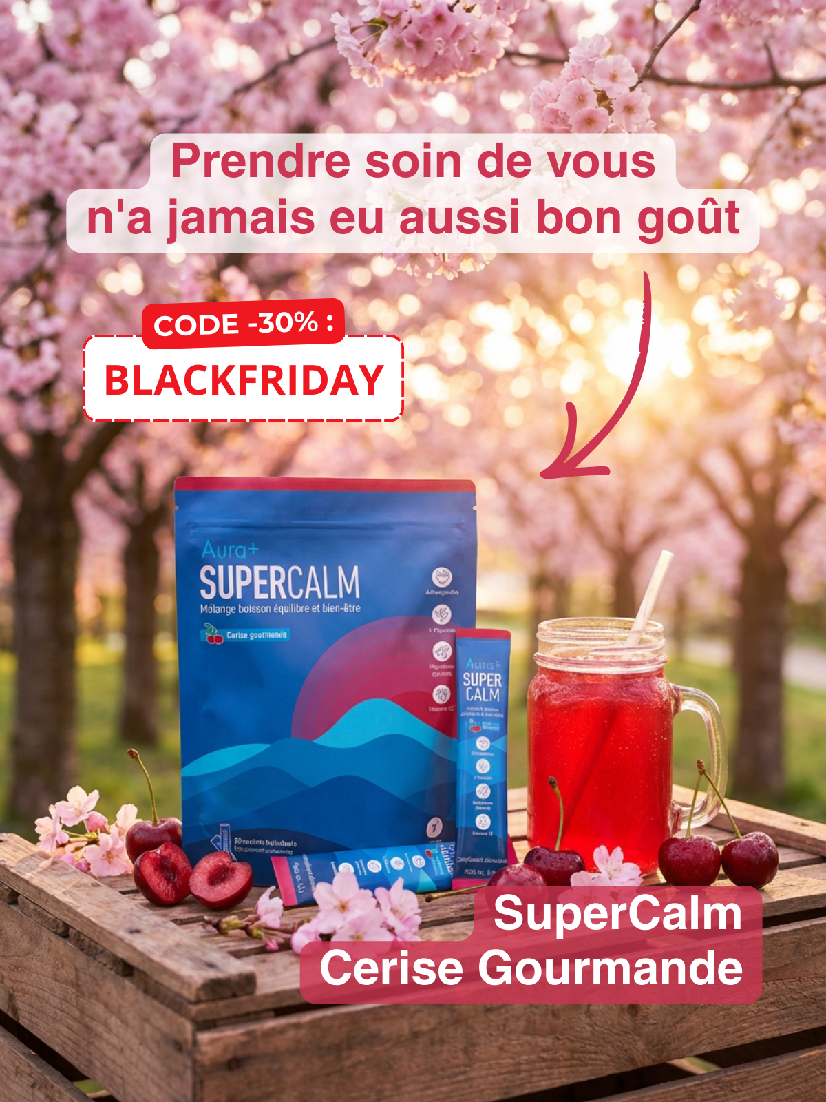Aura+ Nutrition Facebook ad