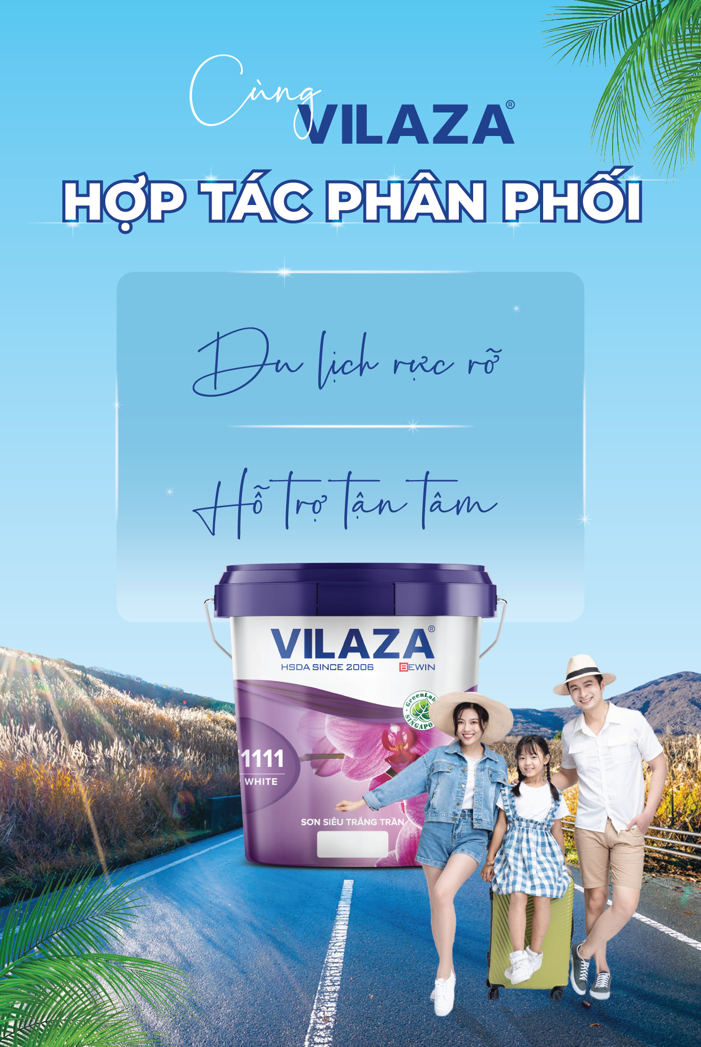 Vilaza Paints Vietnam Facebook ad: CÙNG VILAZA HỢP TÁC PHÂN PHỐI
