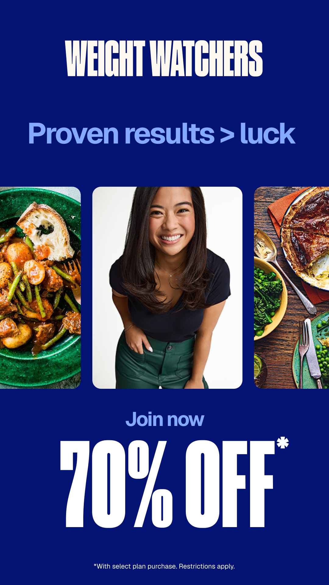 WeightWatchers UK Facebook ad