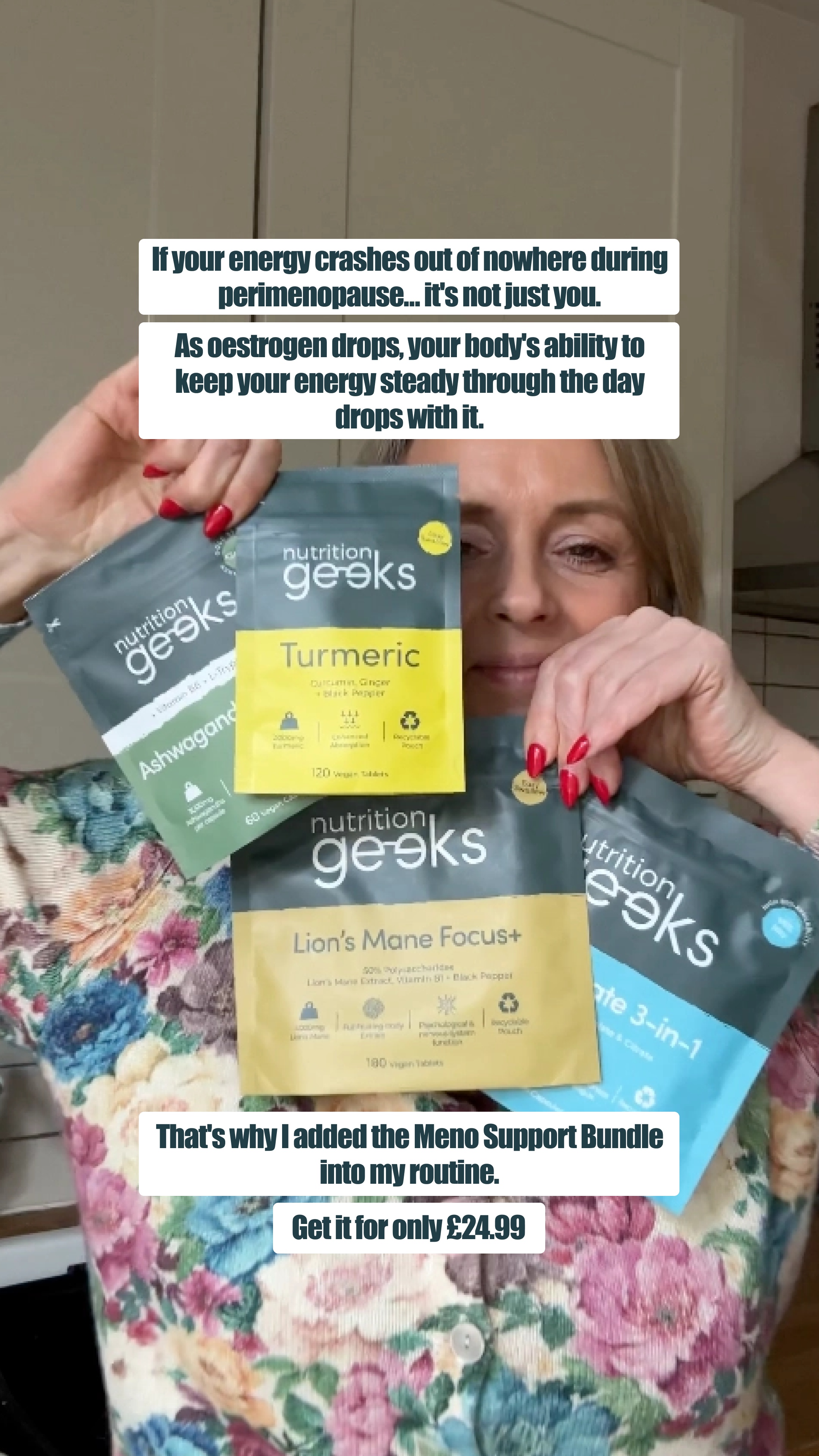 Nutrition Geeks Facebook ad