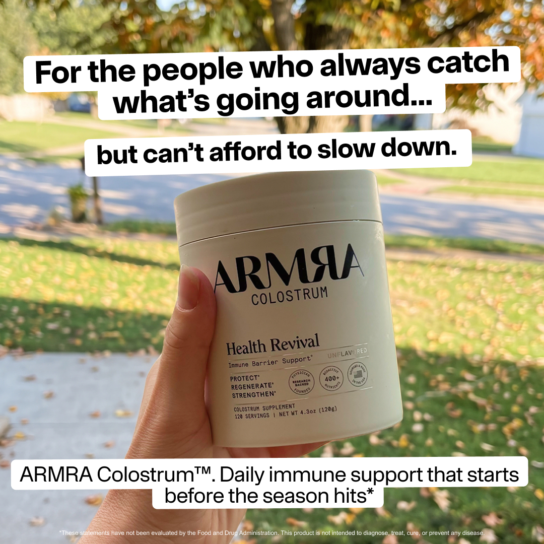 ARMRA Facebook ad