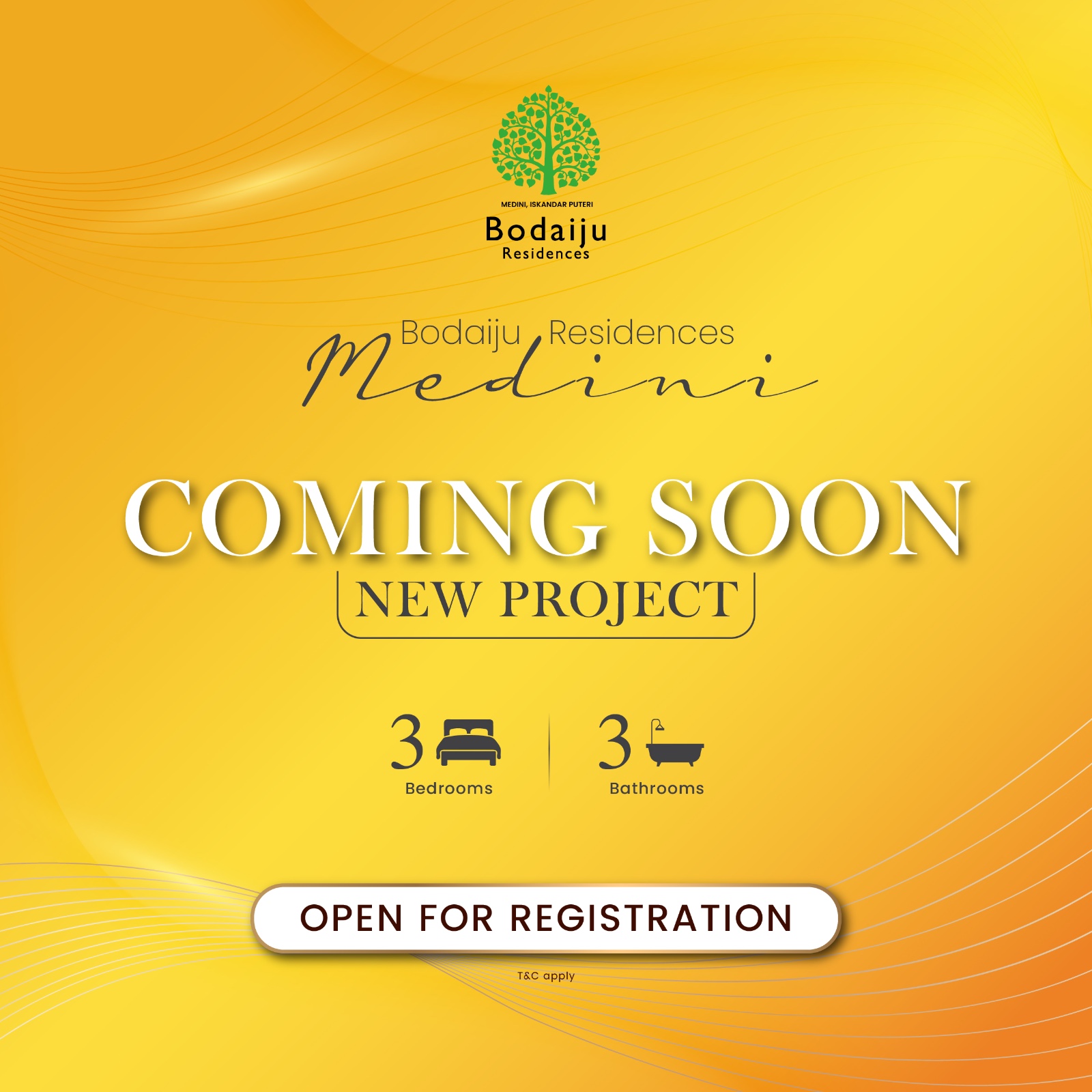 Bodaiju Residences Facebook ad: Nearest Tuas Link Condo