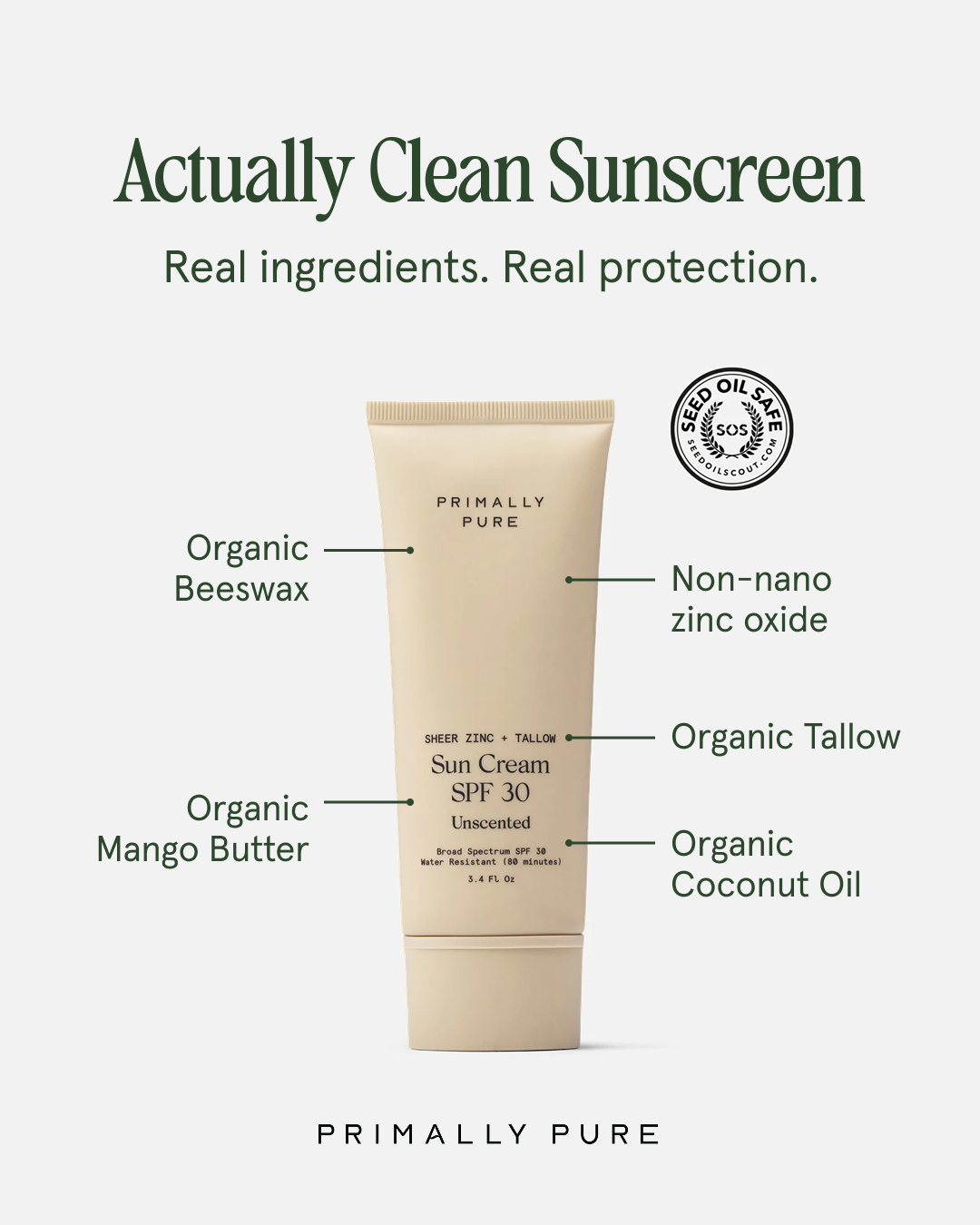 Primally Pure Skincare Facebook ad