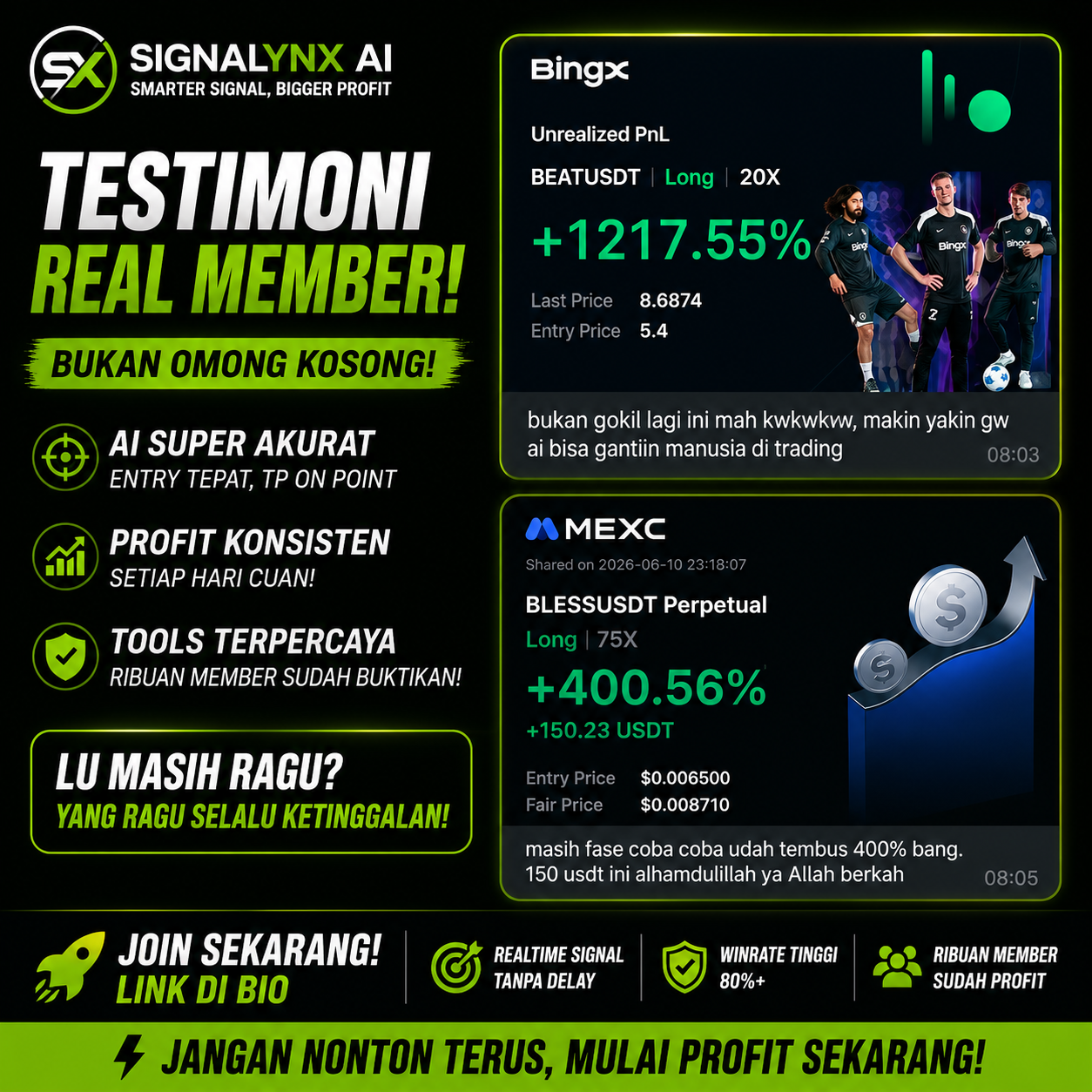 Signalynx AI Facebook ad