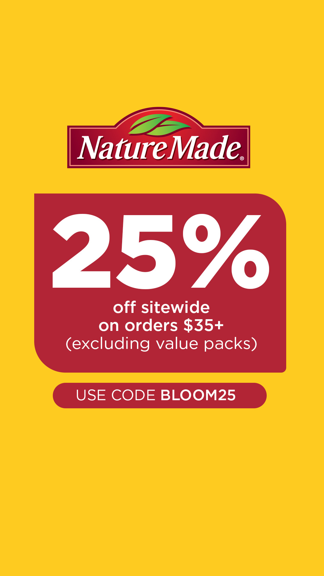 Nature Made Facebook ad