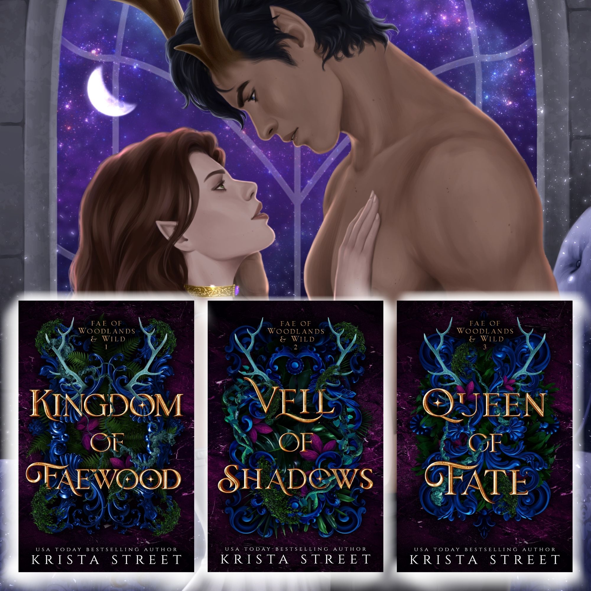 Krista Street, USA Today Bestselling Author Facebook ad