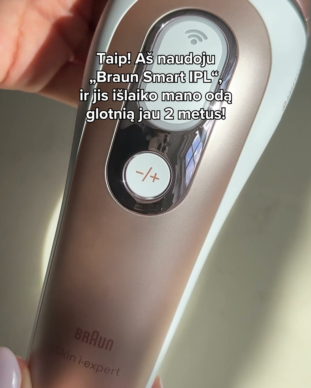 Braun Central Europe Facebook ad: Braun Smart IPL