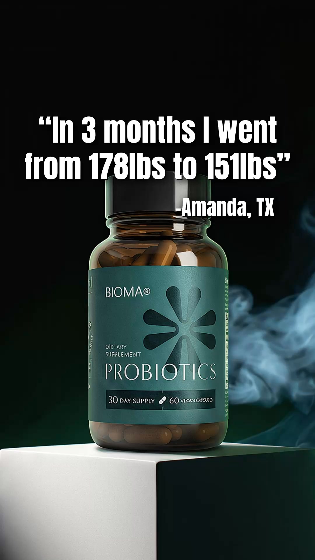 Biomabiotics Facebook ad: Weight Loss Made Easy
