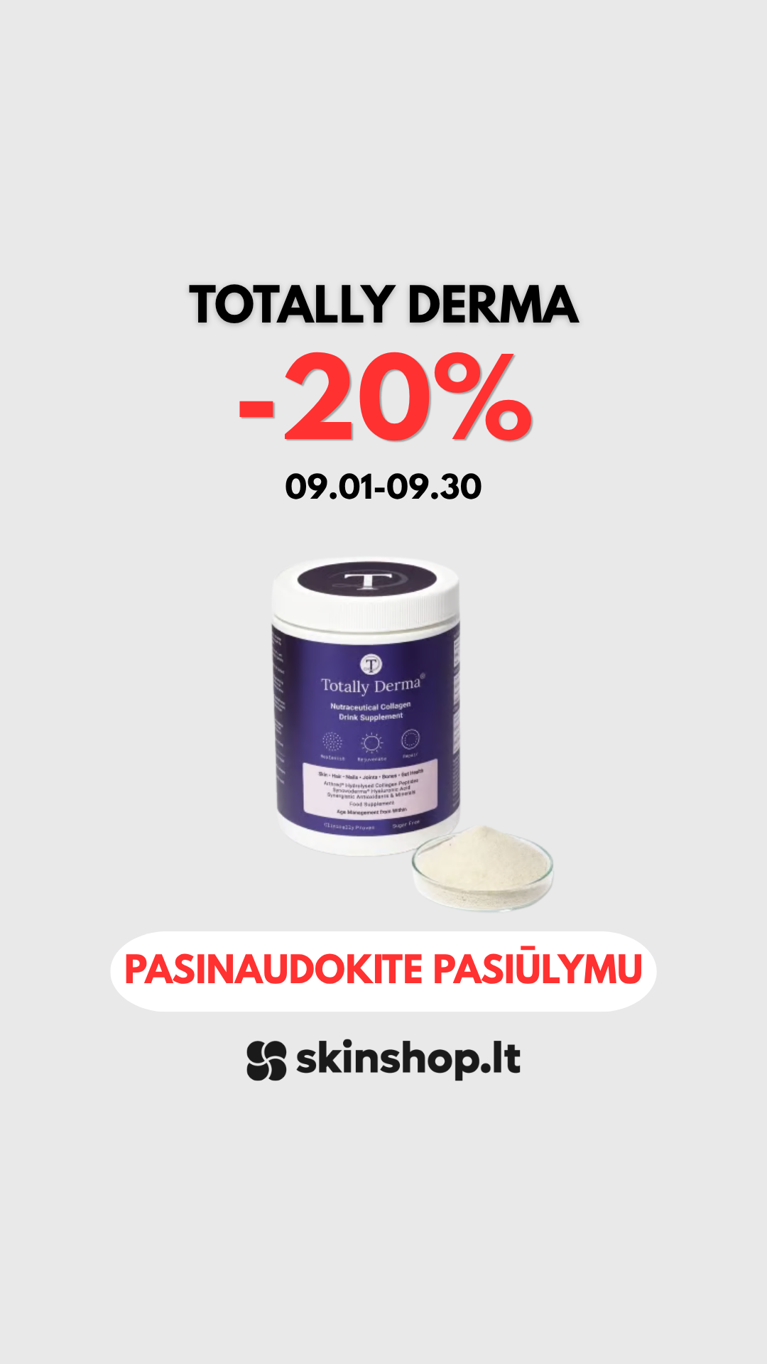 Skinshop Facebook ad
