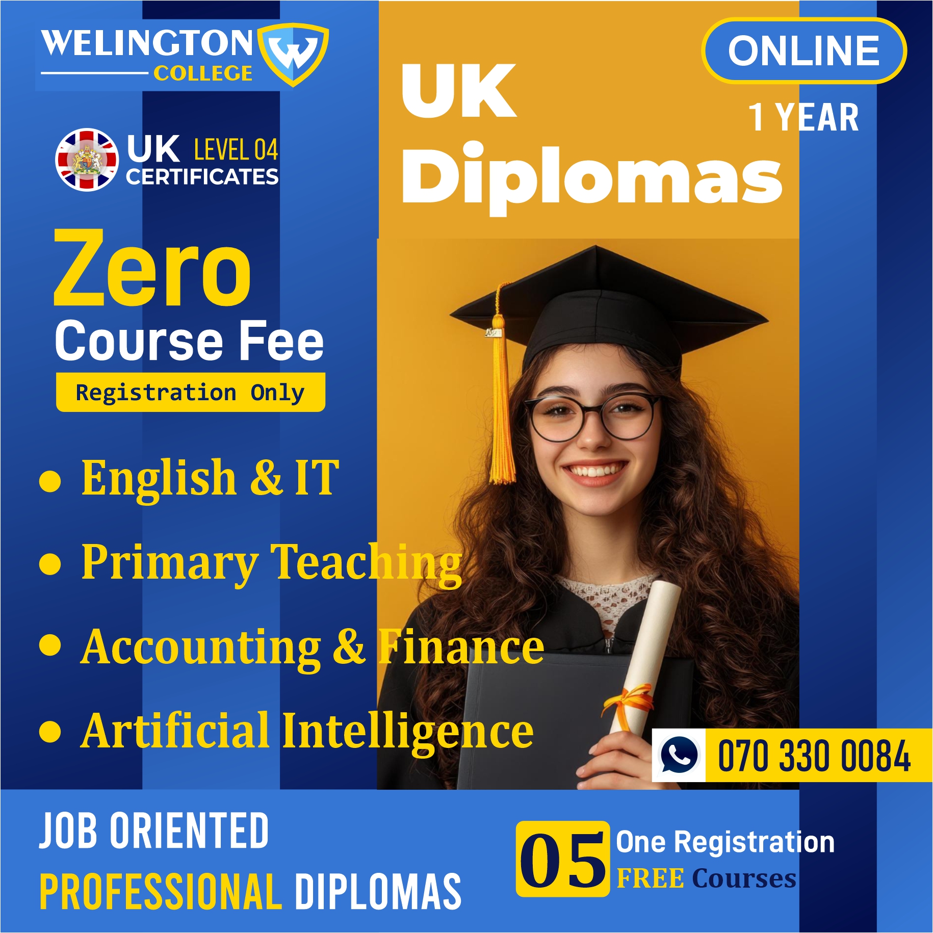 Welington College Facebook ad