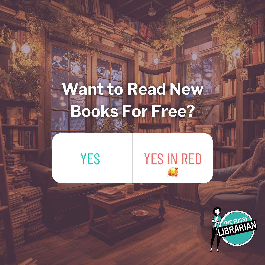 The Fussy Librarian Facebook ad