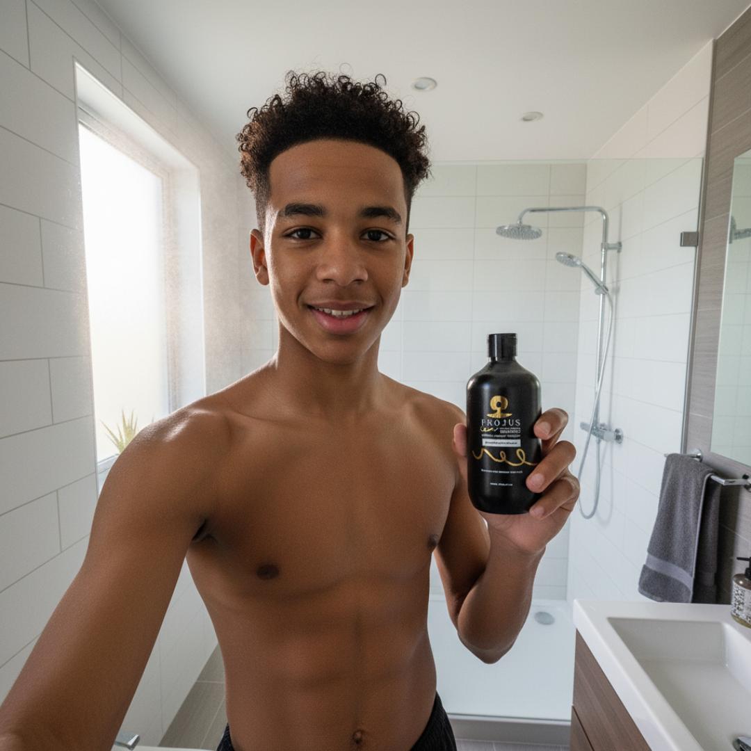 Frojus - Curly Hair Products Facebook ad: Your best curls start here.