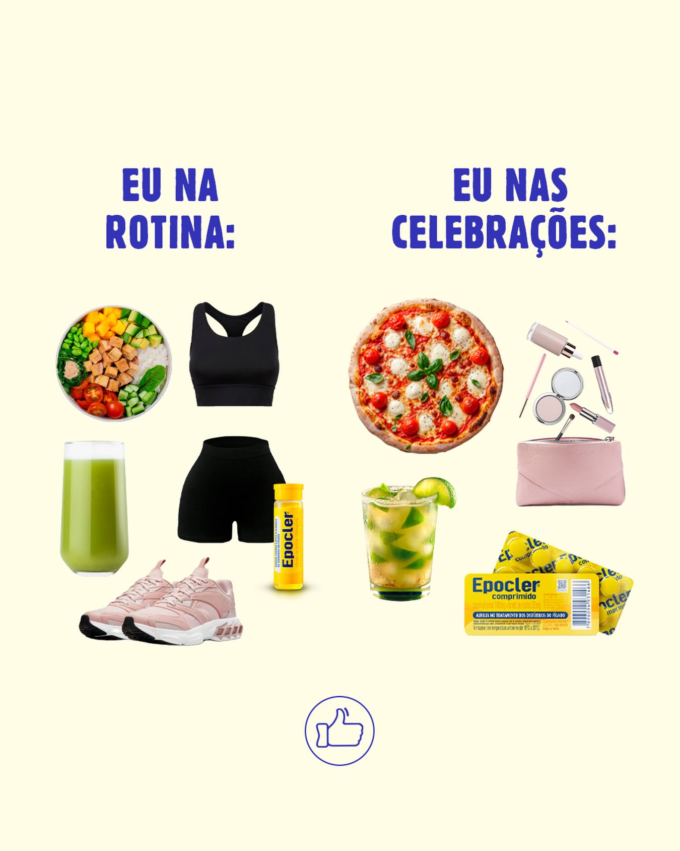 Epocler Facebook ad: Seja na rotina equilibrada ou nos momentos de…