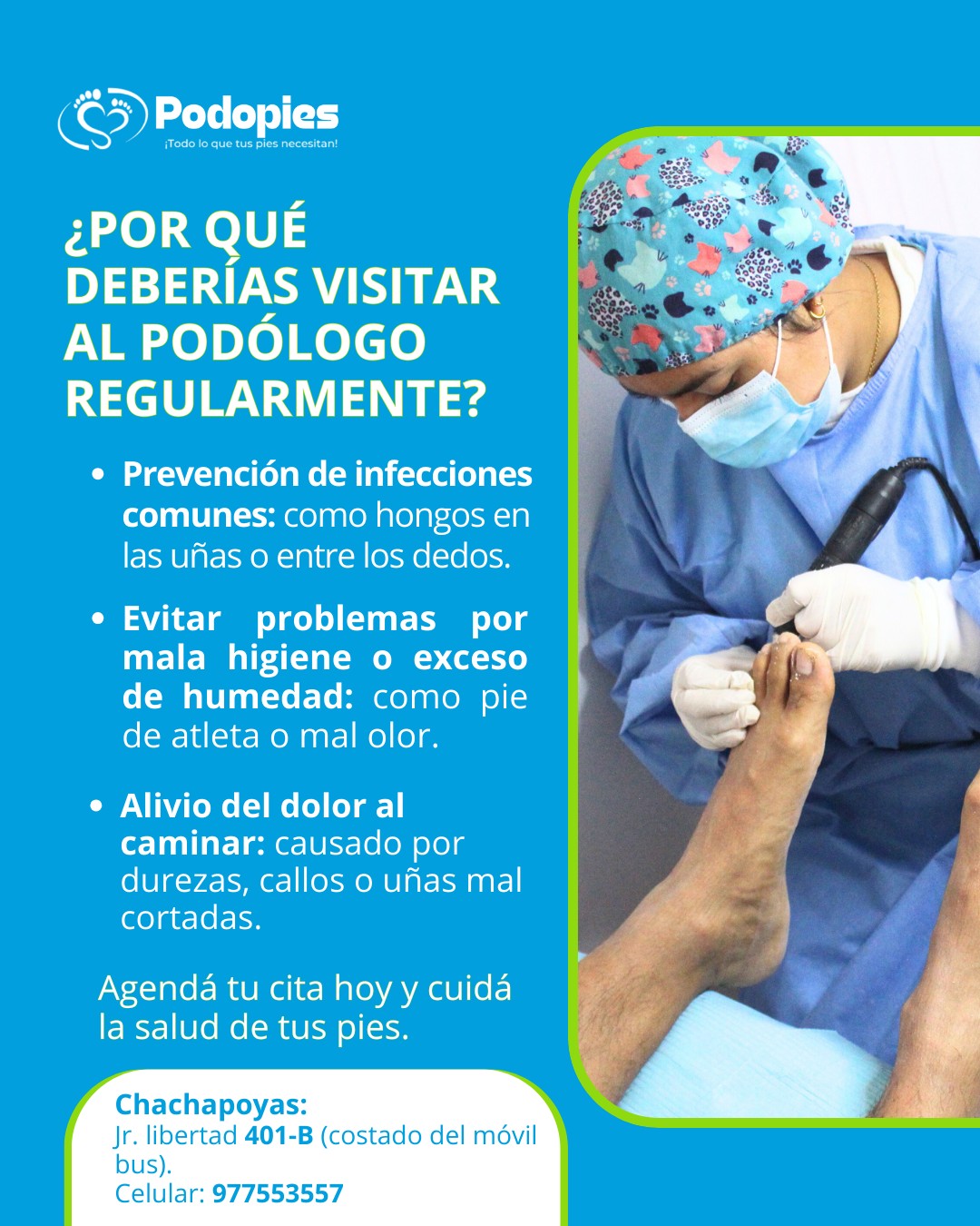 PodoPies Chachapoyas Facebook ad