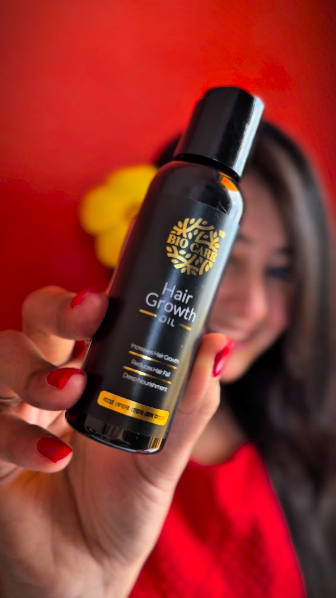 Bio-Xin Cosmeceuticals Facebook ad: চুল পড়া বন্ধ? একদম সহজ!
