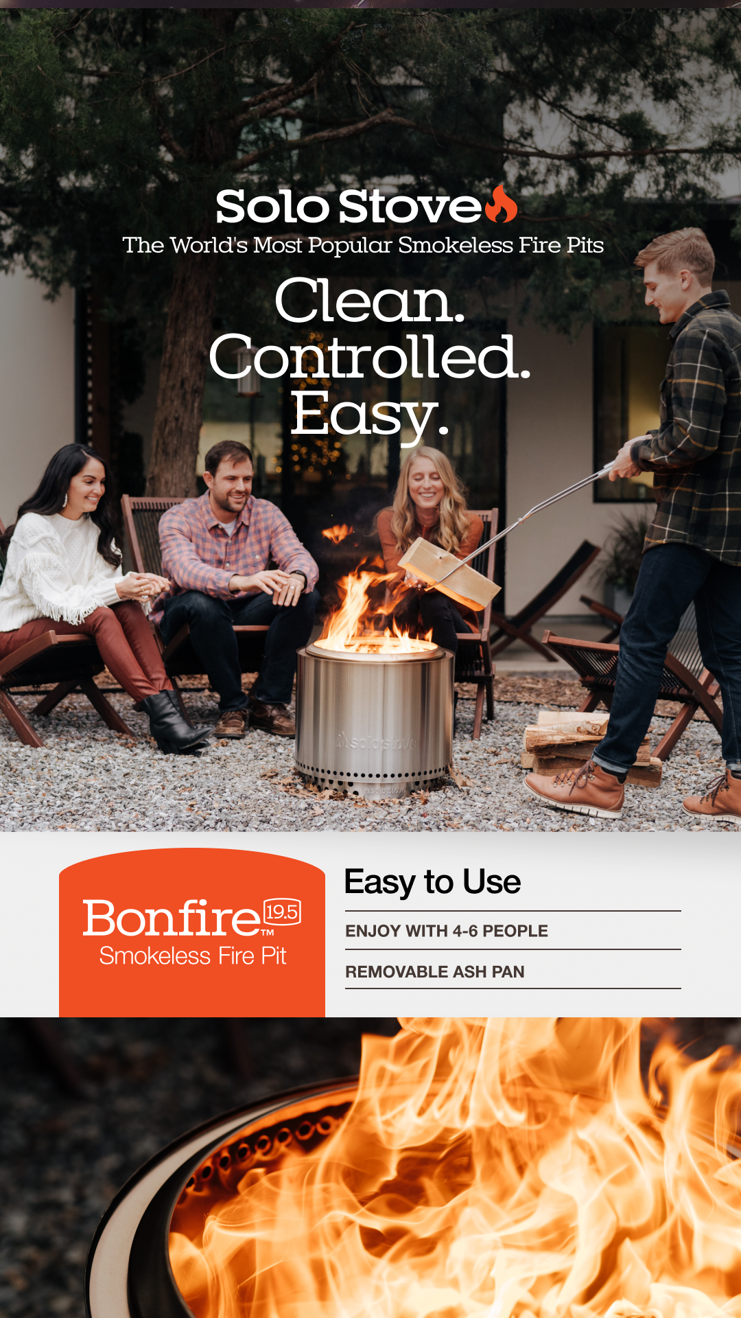 Solo Stove Facebook ad